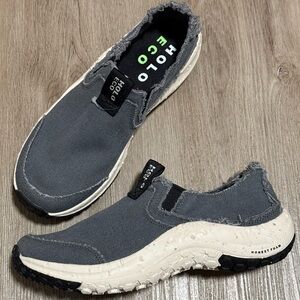 Holo Eco Athena Moc Distressed Canvas Slip-on Shoes Gray Men’s Size 8 New